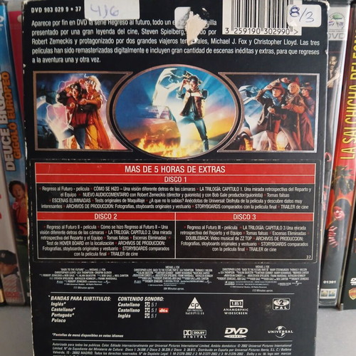 Back to the Future trilogy DVD