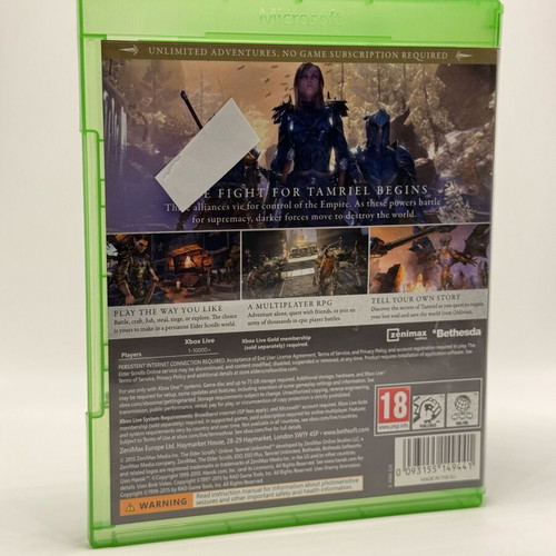 The Elder Scrolls Online Xbox One used game