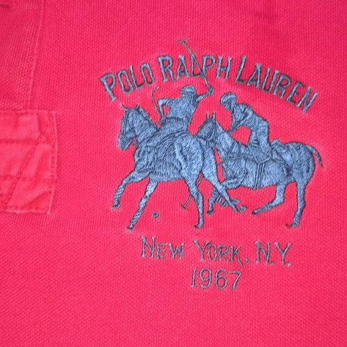 Polo Ralph Lauren men's shirt size L used red