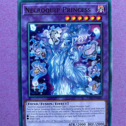 Yu-Gi-Oh card Necroquip Princess like new