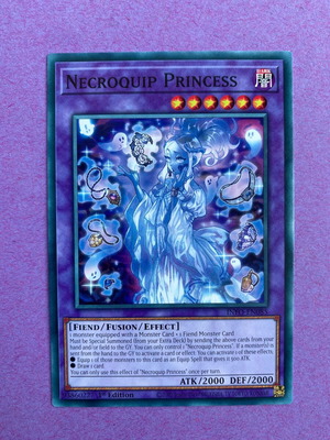 Yu-Gi-Oh card Necroquip Princess like new