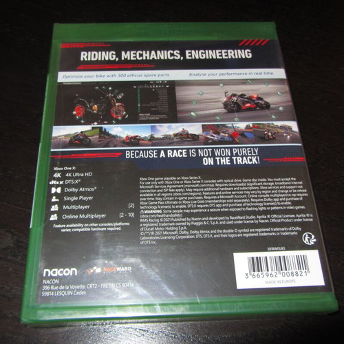 RIMS Racing Xbox One Series X new sealed