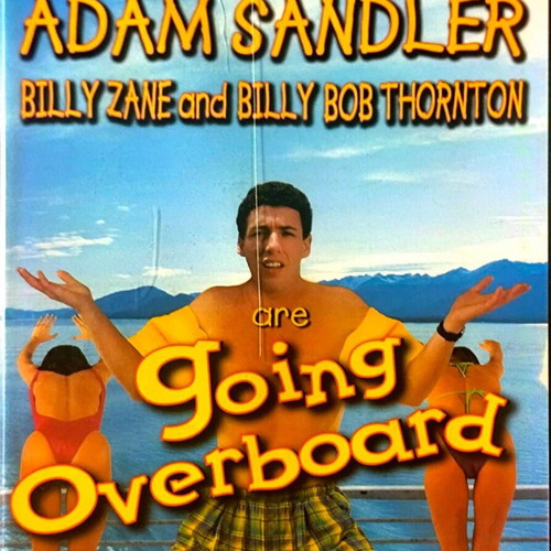 Going Overboard DVD comedy movie with Adam Sandler used