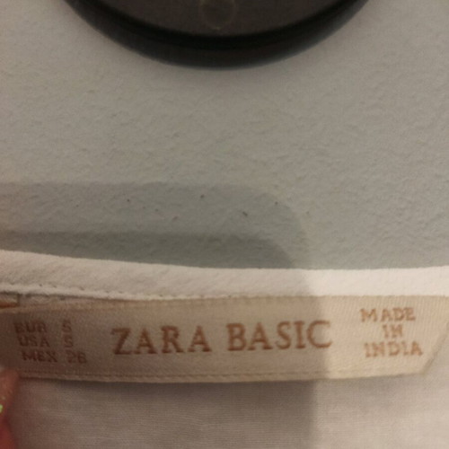 Zara summer dress like new, white, size S