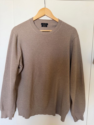 Massimo Dutti spring sweater size Large like new, beige
