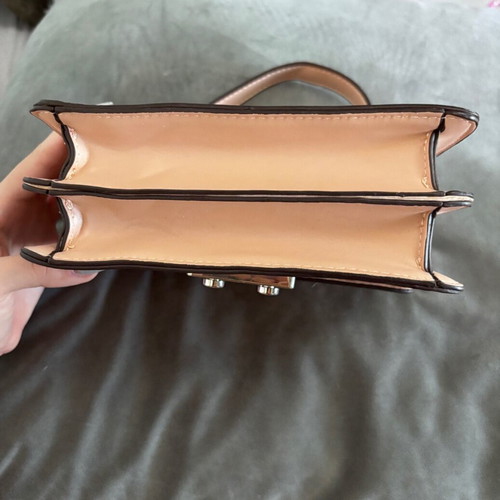 Bershka shoulder bag like new, soft pink