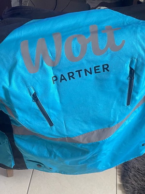 WOLT jacket size medium new