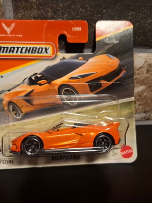 2023 Chevy Corvette Z06 Convertible Matchbox καινούργιο