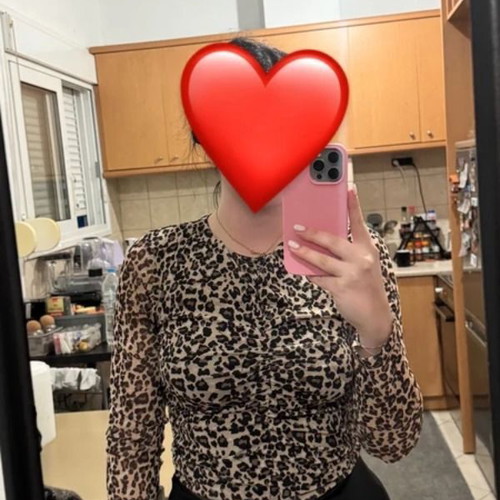 Animal print blouse Koton like new, slim fit with sheer sleeves