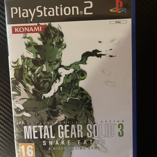 Metal Gear Solid 3 Snake Eater PS2 like new