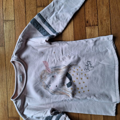Orchestra sweatshirt set used for girls 8-9 years, 140 cm