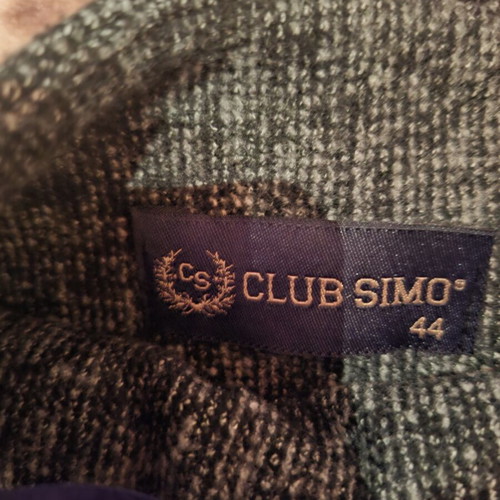 Club Simo tweed skirt size 44 like new with black belt
