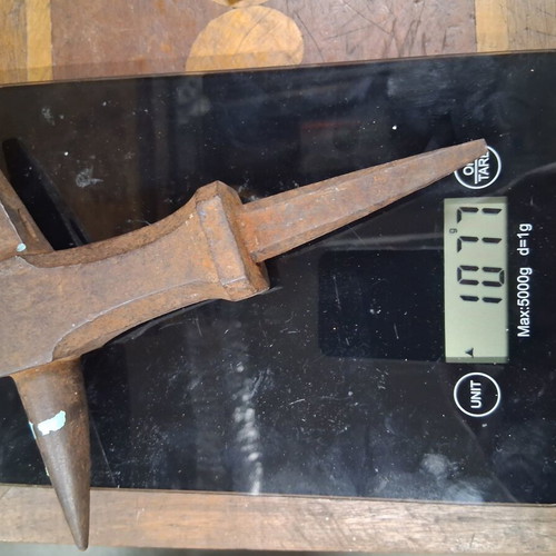 Antique jeweler's anvil used, good condition