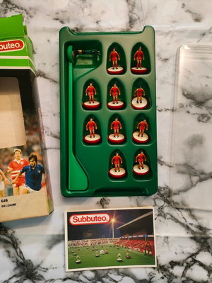 Subbuteo Team 63000 "649 Belgium" like new from mid '90s