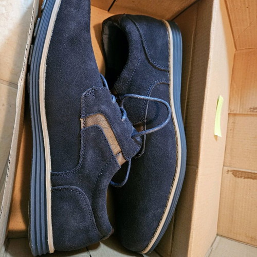 Giorgio Rinaldi men's shoes like new, blue, size 45