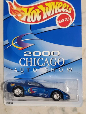 Hot Wheels 2000 Chicago Auto Show Chevrolet Corvette αυτοκινητάκι, σφραγισμένο