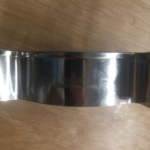 Flamingo cookie cutter like new stainless steel
