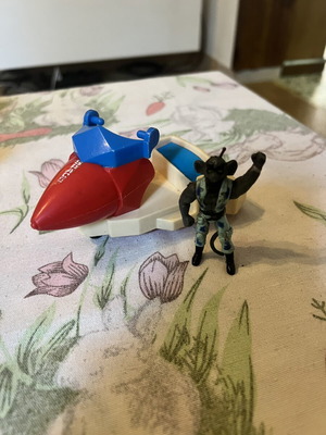 Biker Mice from Mars figure and vehicle