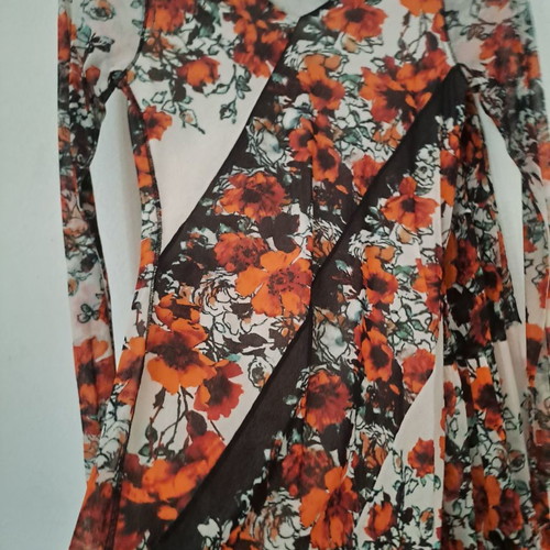 Jean Paul Gaultier floral printed set new, size S - M