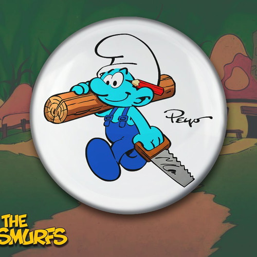 The Smurfs Pin Set new, classic 1984 edition, 10 pieces