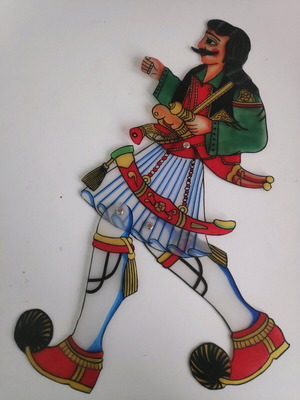 Athanasios Diakos Karagiozis Figures professional plastic new
