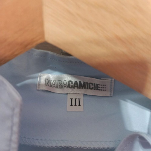 NaraCamicie shirts new, white and turquoise, size S