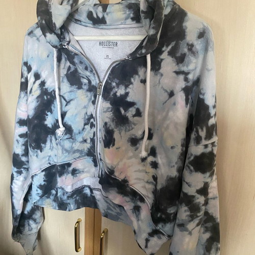 Hollister jacket like new, gray, size XS