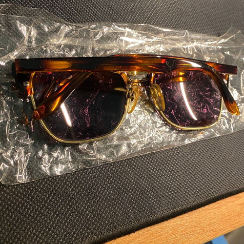 Saint Louis sunglasses new, Italian, brown and gold