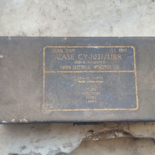 US ARMY Marine corps box used military storage case