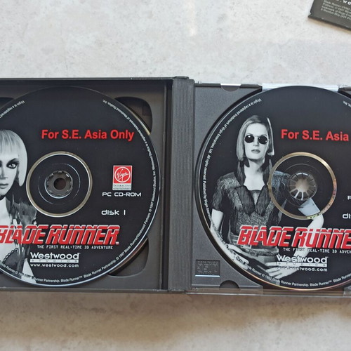 Bladerunner PC new, 4 CD case