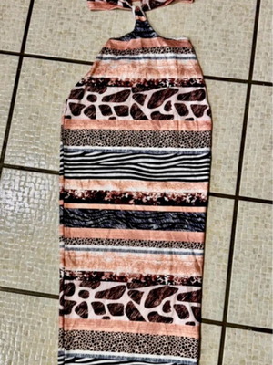 Maxi summer dress new with tags, colorful, available in small, medium, large