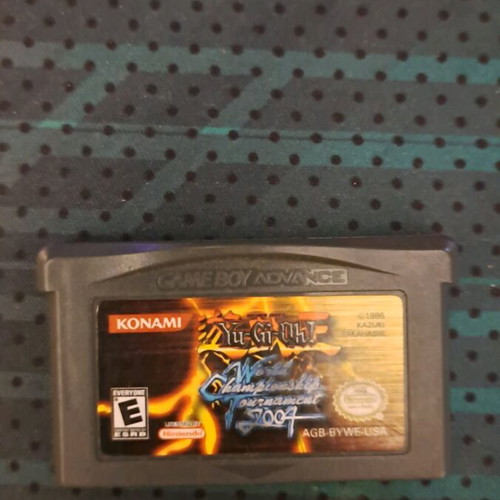 Yu-Gi-Oh! World Championship Tournament 2004 Game Boy Advance cartridge used