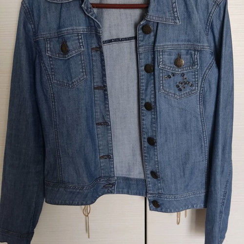 Raxevksy denim jacket used, size M-L