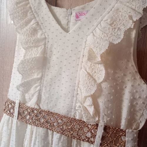 Summer dress for girl like new, 10 years old, romantic design