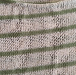Knitted women's sweater Pull & Bear like new, beige and green, size M