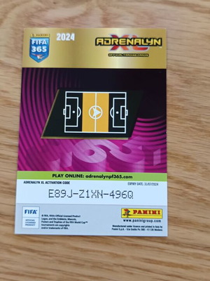 Zeca limited edition Panini XL Andrenalyn 2024 FIFA 365 new