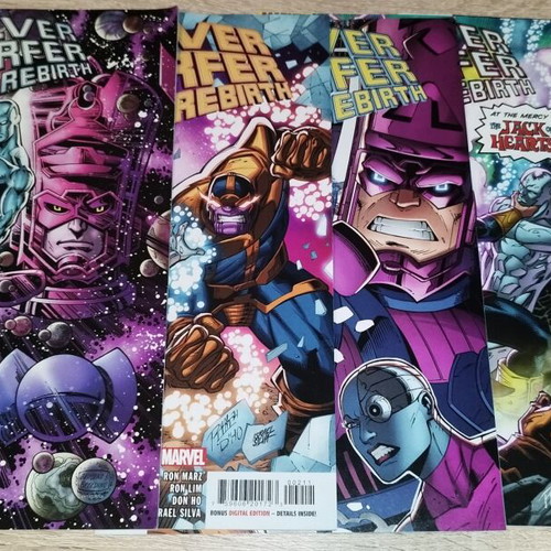 Silver Surfer Rebirth comic collection new, all 5 issues in English