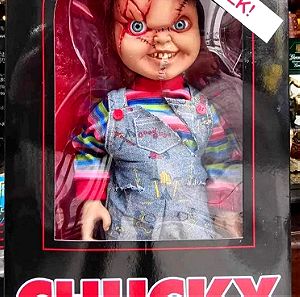 Φιγούρα Chucky Η Κούκλα του Σατανα. Ύψος:38 εκατοστά. Λειτουργική. ΤΙΜΗ:100 ευρώ