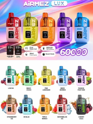 AirMez Vape New with 60k Puffs and Turbo Mode