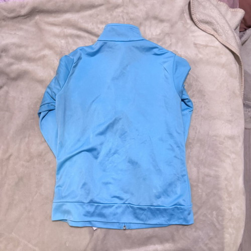 Blue Domyos Zip Up Sweater Hoodie like new, fits S/M