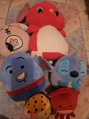 Squishmallows like new, set