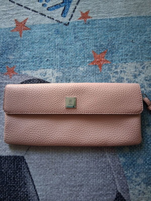 Kem clutch bag pink like new