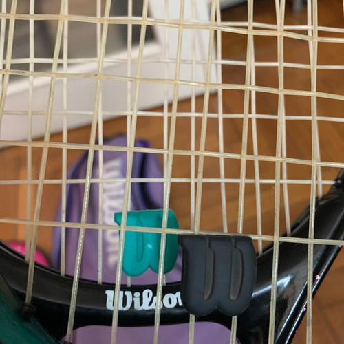 Wilson tennis rackets set with cases and bag used