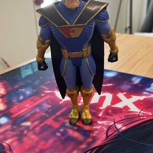 Blue Falcon action figure SCOOB! 2020 like new, 13cm
