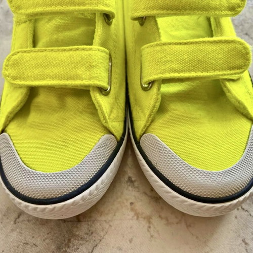 Polo Ralph Lauren sneakers neon yellow like new, size 28
