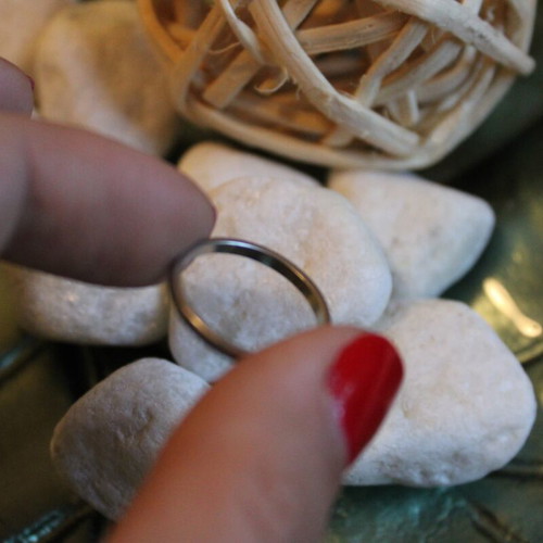 Veraki ring used, silver