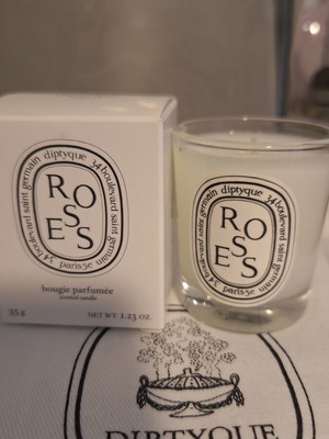 Diptyque Roses scented candle 35gr new