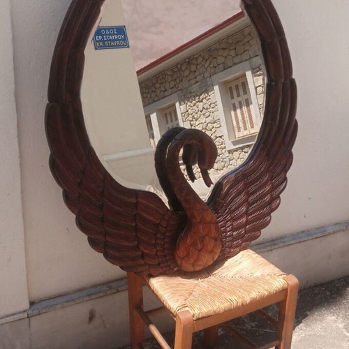 Luxury Ebony Mirror 1m x 0.75m like new