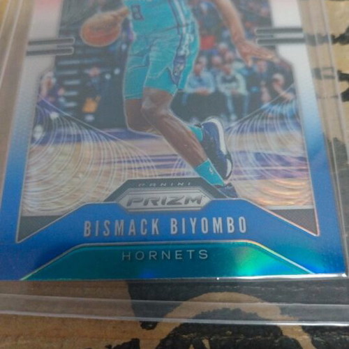 Bismack Biyombo Panini Prizm card like new