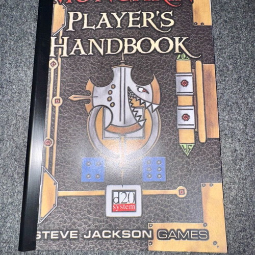 Munchkin RPG d20 system books used, set of 3